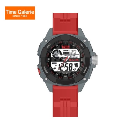 BUM Men BUMWB95708 Analog Sports Red Rubber Strap Watch BUM Men BUMWB95708 Analog Sports Red Rubber Strap Watch